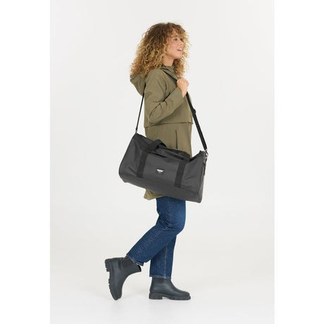 Sac de sport - WEATHER REPORT - Bronze - 100% PU - 40 litres - Noir