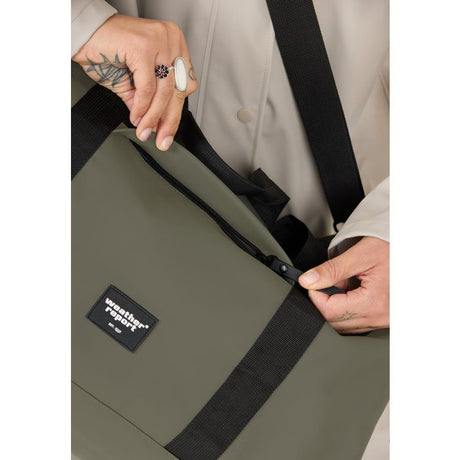 Sac de sport - WEATHER REPORT - Bronze - 100% PU - 40 litres - Kaki
