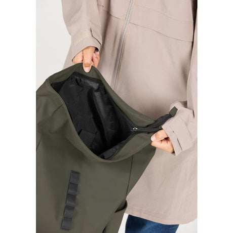 Sac a dos - WEATHER REPORT - Bronze - Roll top - 100% PU - Kaki