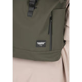 Sac a dos - WEATHER REPORT - Bronze - Roll top - 100% PU - Kaki