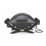 WEBER Barbecue Grill Electrique Stand Q 1400 stand - Surface de cuisson 43 x 32 cm - Noir
