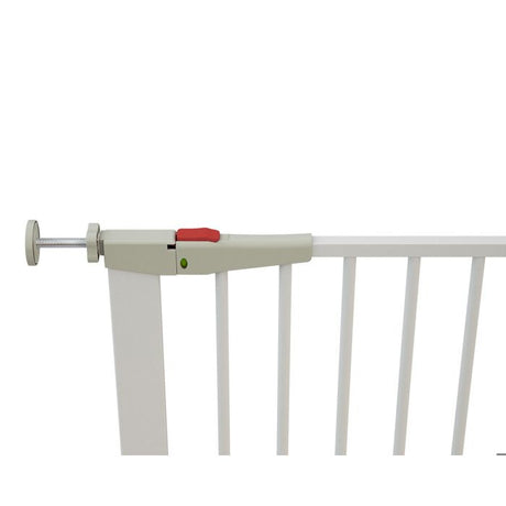 WEBABY - Barriere de sécurité bébé en acier Blanc MOBI  Blanc - Taille unique