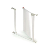 WEBABY - Barriere de sécurité bébé en acier Blanc MOBI  Blanc - Taille unique