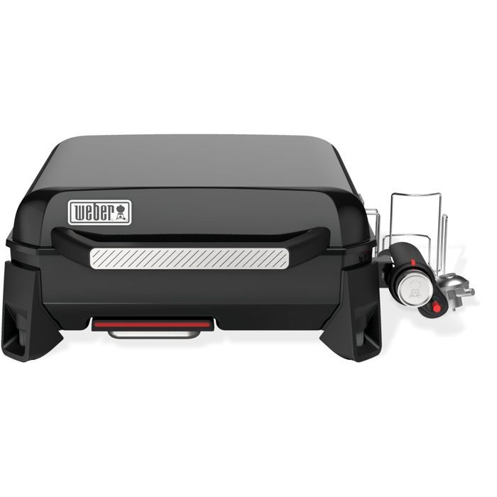 WEBER Plancha gaz Premium Weber SLATE GP 43 cm - Surface de cuisson: 43 x 41 cm - Noir