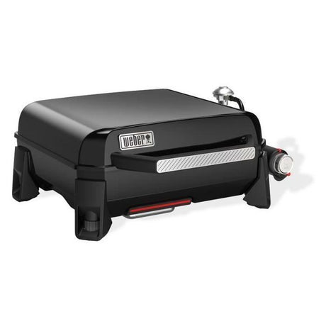 WEBER Plancha gaz Premium Weber SLATE GP 43 cm - Surface de cuisson: 43 x 41 cm - Noir