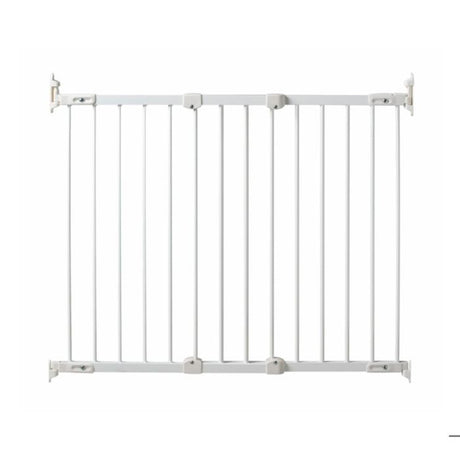 WEBABY - Barriere de sécurité bébé en acier Blanc 108 x 4 x 75 cm NONO  Blanc - Taille unique