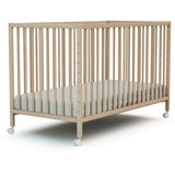 Lit bébé cododo - 60 x 120 cm - WEBABY - LIO - Hetre brut