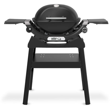 Barbecue a gaz - Weber - Q1200N avec stand - 2,94kW - 1 brűleur en acier inoxydable - Allumage piézoélectronique - Noir