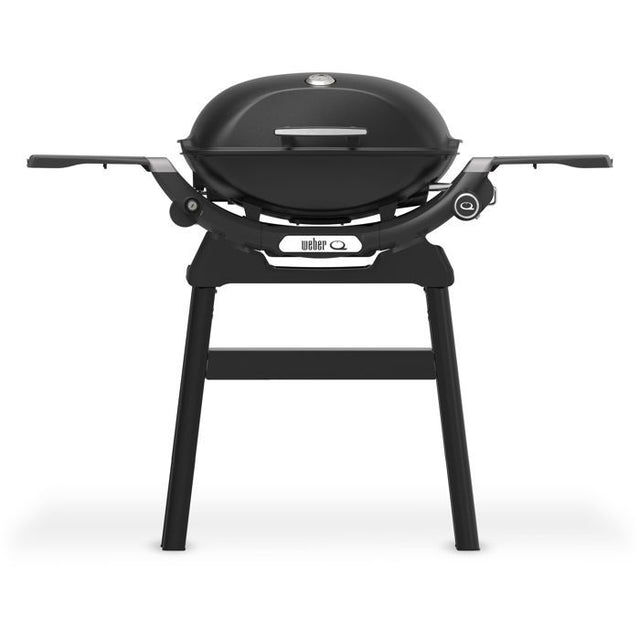 Barbecue a gaz - Weber - Q2200N avec stand - 4,11kW - 1 brűleur - Fonte émaillée - Allumage piézoélectronique - Noir