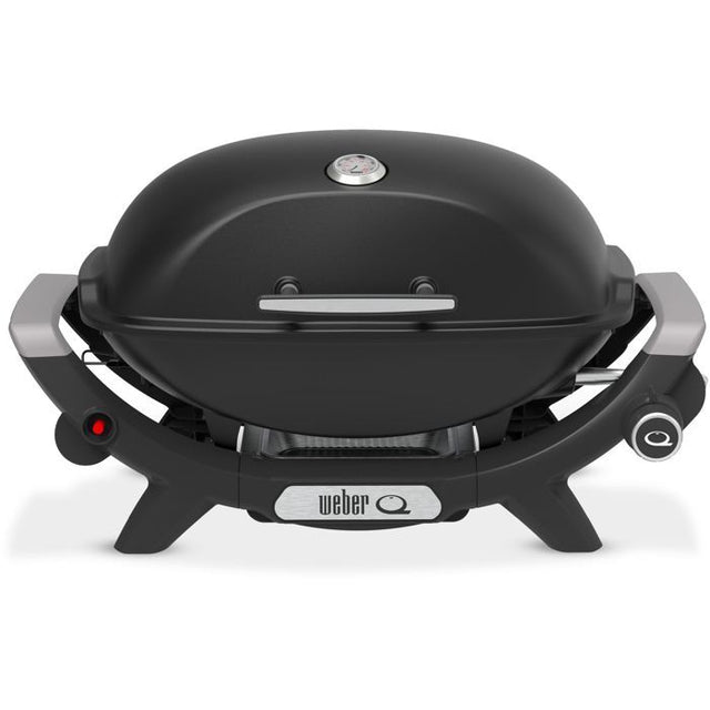 Barbecue a gaz - Weber - Q2100N - 2,94kW - 1 brűleur en acier inoxydable - Fonté émaillée - Allumage piézoélectronique - Noir