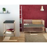 Lit bébé - 60 x 120 cm - WEBABY - ONE - Blanc