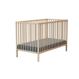 Lit bébé - 60 x 120 cm - WEBABY - ONE - Hetre brut