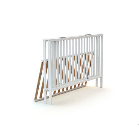 Lit bébé pliant - 60 x 120 cm - WEBABY - FLEX - Blanc