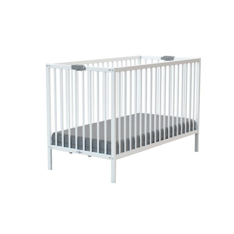 Lit bébé pliant - 60 x 120 cm - WEBABY - FLEX - Blanc