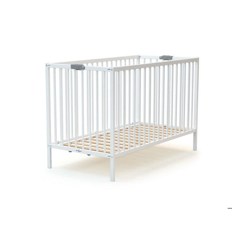 Lit bébé pliant - 60 x 120 cm - WEBABY - FLEX - Blanc
