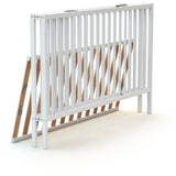 Lit bébé pliant - 60 x 120 cm - WEBABY - FLEX - Blanc