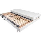 Ensemble relaxation matelas + sommiers électriques 2x90x200 - Mousse - Ferme - TALCA Fabrication française