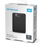 WD - Disque Dur Externe - WD Elements™ - 1To - USB 3.0 (WDBUZG0010BBK-WESN)
