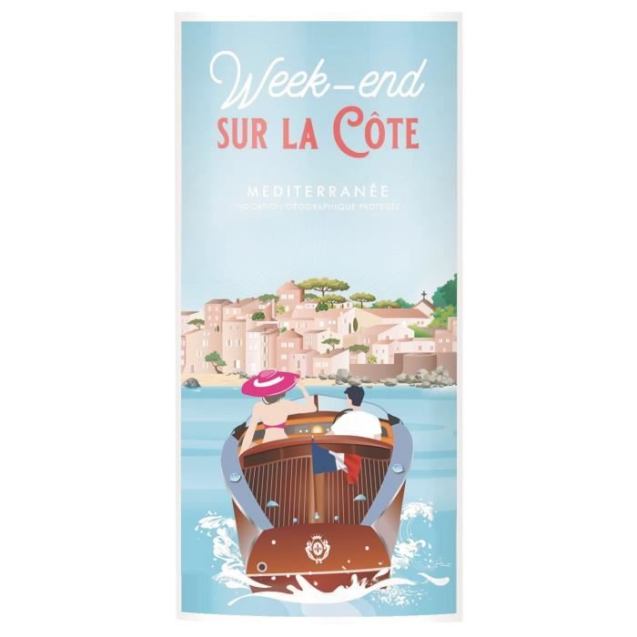 Week-end sur la Côte Méditerrannée - Vin rosé 2024