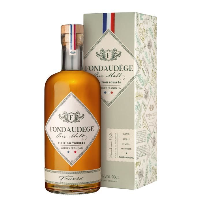 Fondaudege - Pure Malt - Whisky - 40,0% Vol. - 70 cl - Etui