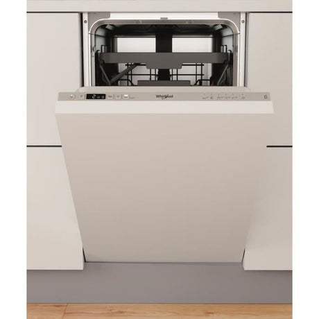 Lave-vaisselle tout encastrable WHIRLPOOL WSIC3M27C - 10 couverts - Induction - L45cm - 47dB