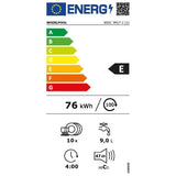 Lave-vaisselle tout encastrable WHIRLPOOL WSIC3M27C - 10 couverts - Induction - L45cm - 47dB