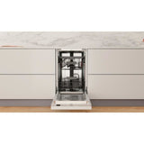 Lave-vaisselle tout encastrable WHIRLPOOL WSIC3M27C - 10 couverts - Induction - L45cm - 47dB
