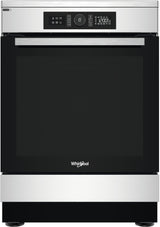 Cuisiniere a induction - WHIRLPOOL - WS68IB8ACX/FR/1 - 4 foyers - 2900 W - L60 cm - Inox