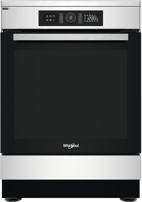 Cuisiniere a induction - WHIRLPOOL - WS68IB8ACX/FR/1 - 4 foyers - 2900 W - L60 cm - Inox