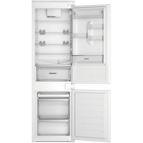 Réfrigérateur combiné - WHIRLPOOL - Intégrable - 268 L - 6e sens - Froid Brassé - Glissieres invisibles - Classe D - 177x54x54.5
