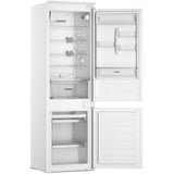 Réfrigérateur combiné - WHIRLPOOL - Intégrable - 268 L - 6e sens - Froid Brassé - Glissieres invisibles - Classe D - 177x54x54.5