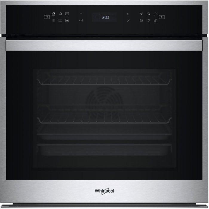 Four encastrable - Pyrolyse - WHIRLPOOL - WOI68PT1SXAF - Inox - 73 L - 59,5 x 56,4 x 59,7 cm