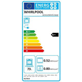 Four encastrable - Pyrolyse - WHIRLPOOL - WOI68PT1SXAF - Inox - 73 L - 59,5 x 56,4 x 59,7 cm
