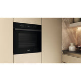 Four encastrable - Pyrolyse + Hydrolyse - WHIRLPOOL - WOI68PT1SBAF - Noir - Porte froide - 73 L - 59,5 x 56,4 x 59,7 cm