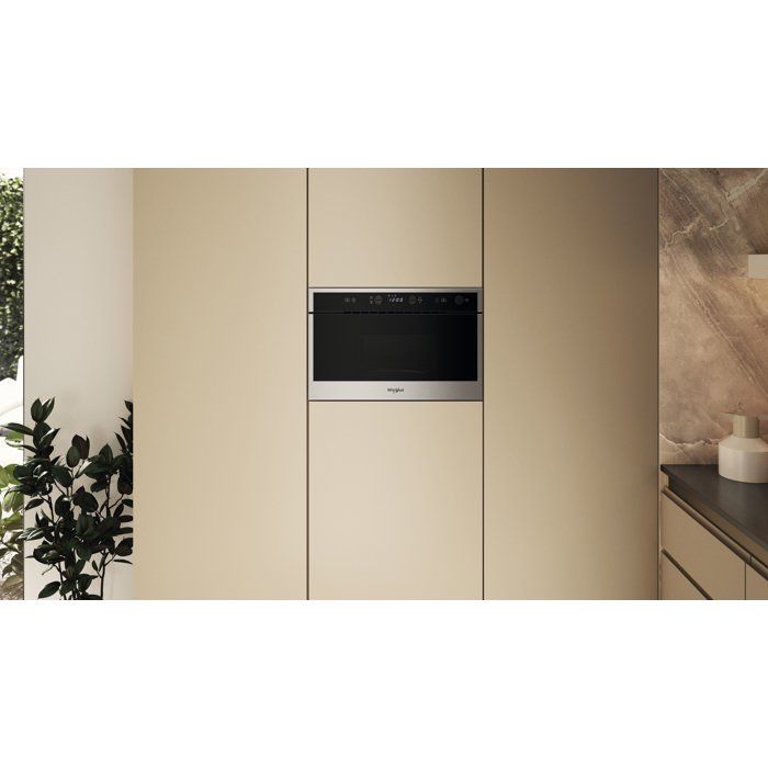 Micro-ondes encastrable - WHIRLPOOL - WMN461BXF - Inox - 59,5 x 32 x 38,2 cm