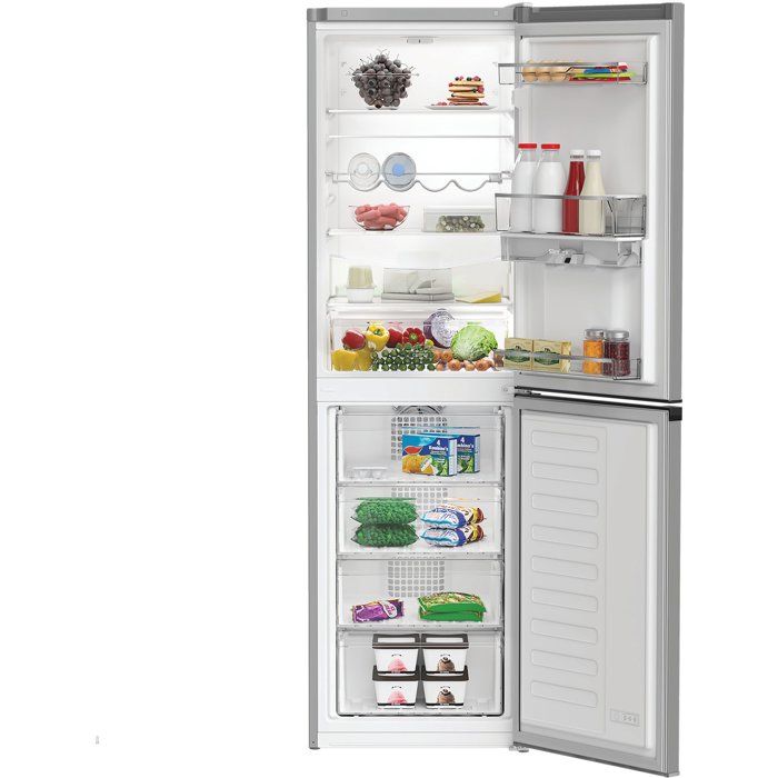 Réfrigérateur combiné - HOTPOINT - HPKH1261WS5 - 166 L - Classe D - 57,5 x 54 x 182,4 cm - Silver