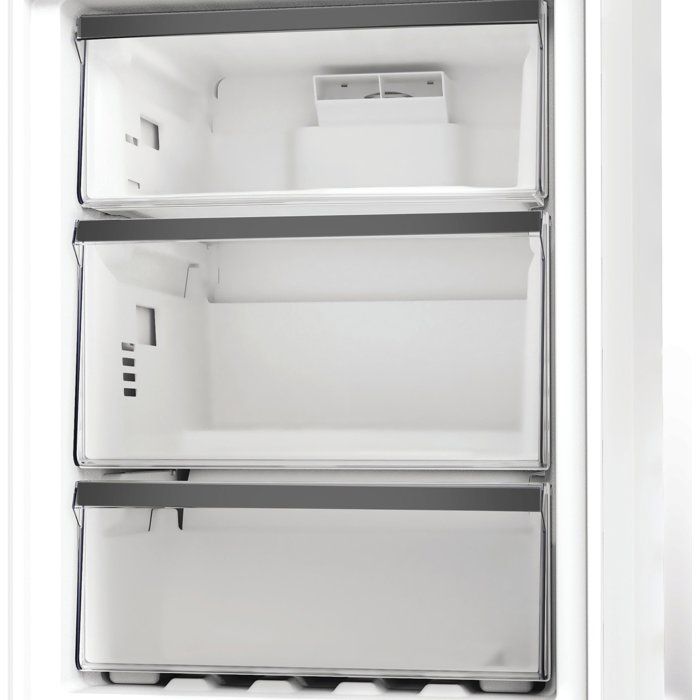 Réfrigérateur combiné - WHIRLPOOL - WHKH1361W4E - 106 L - Classe E - 59,5 x 66,3 x 186,5 cm - Blanc