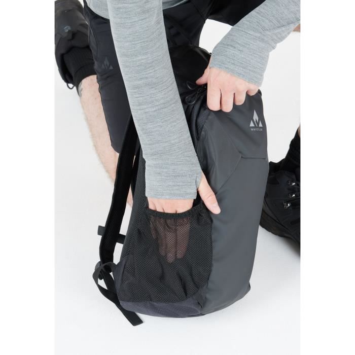 Sac de sport - WHISTLER - Froswick - 20L - Noir - Matériau réfléchissant