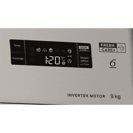Lave-linge hublot WHIRLPOOL FFS9269SBFR - 9 kg - Induction - 60 cm - 1200 trs/min - Silver