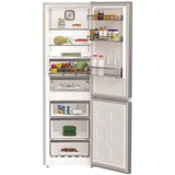 Réfrigérateur combiné - WHIRLPOOL - WHK26363XP6E - 316 L - Dual NoFrost - 6e sens - Classe C - 186.5x59.5x66.3 - Inox