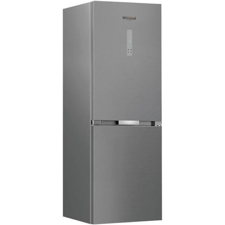 Réfrigérateur combiné - WHIRLPOOL - WHK26363XP6E - 316 L - Dual NoFrost - 6e sens - Classe C - 186.5x59.5x66.3 - Inox