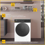 Lave-linge hublot WHIRLPOOL WPM87WADSFR - 8 kg - Induction - 1400 trs/min - Autodose - Vapeur - Classe A - Blanc