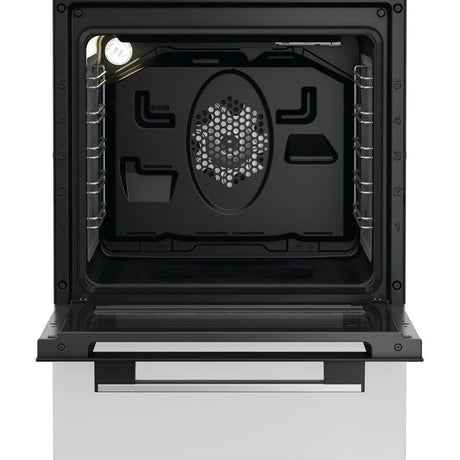 Cuisiniere vitrocéramique - WHIRLPOOL - W5V5LCW - 4 foyers - 7900 W - L50 cm - Blanc