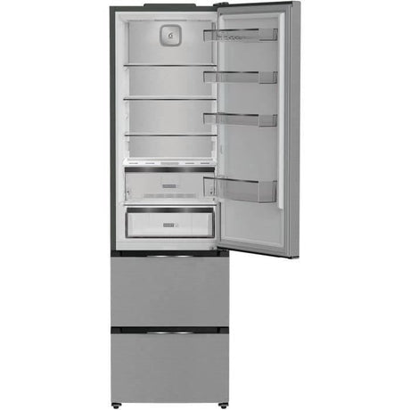 Réfrigérateur multiportes - WHIRLPOOL - WHKF6352X5E - 351 L - Dual NoFrost - 6e sens - Classe D - Multiflow - 203,5x59,5x66,3 - Inox