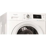 Lave-linge hublot WHIRLPOOL FFBU827VFR FreshCare - 8 kg - Induction - L60cm - 1200 trs/min - Blanc