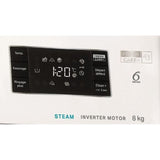 Lave-linge hublot WHIRLPOOL FFBU827VFR FreshCare - 8 kg - Induction - L60cm - 1200 trs/min - Blanc