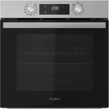 Four encastrable - Pyrolyse + Hydrolyse - Multifonction Chaleur pulsée - WHIRLPOOL - OMR58RU0SX - Inox - Porte froide
