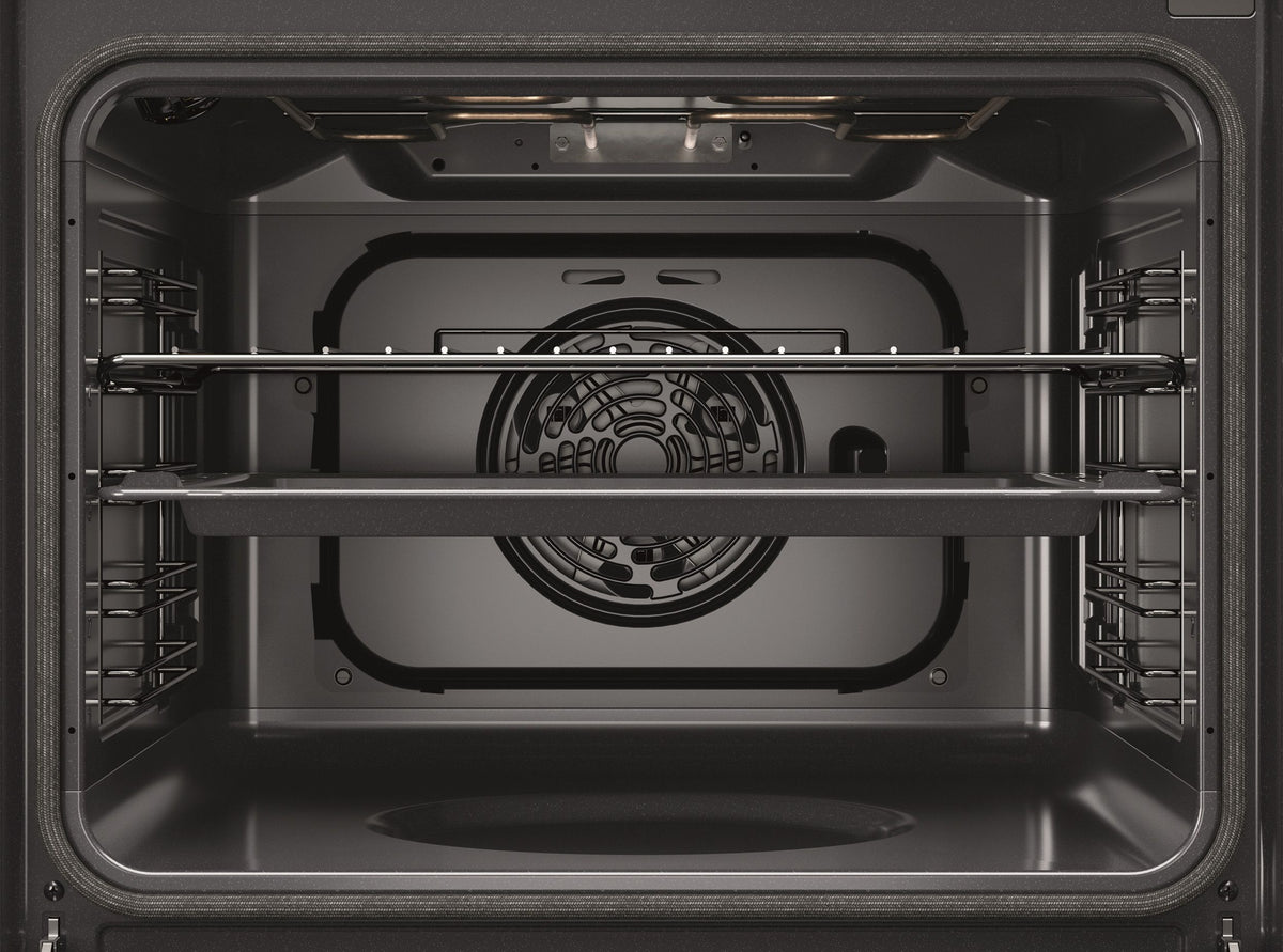 Four encastrable - Pyrolyse + Hydrolyse - Multifonction Chaleur pulsée - WHIRLPOOL - OMR58RU0SX - Inox - Porte froide
