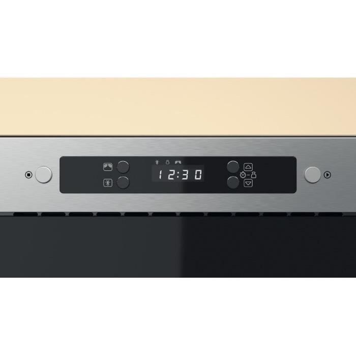 Four micro-ondes encastrable - HOTPOINT - MBNA900X - Inox - 22 L