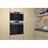 Four micro-ondes encastrable - HOTPOINT - MBNA900X - Inox - 22 L